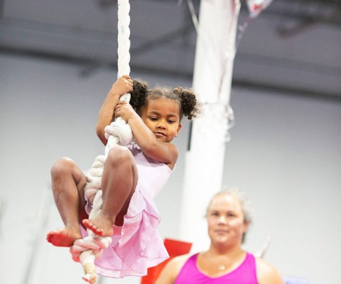 Happy kids at an event