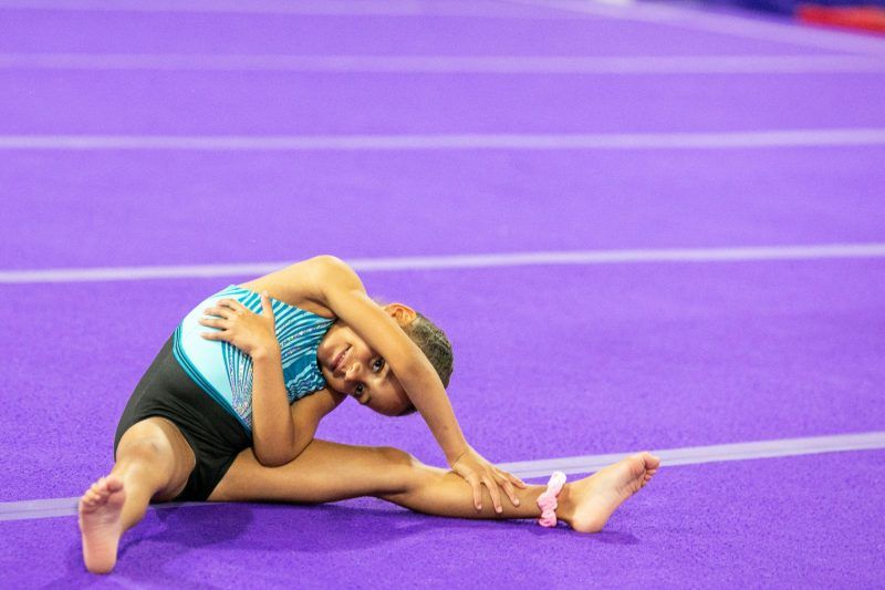 Happy kid at Virginia Techniques